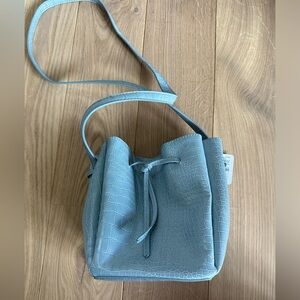 Free People Aster Croc Bucket Bag